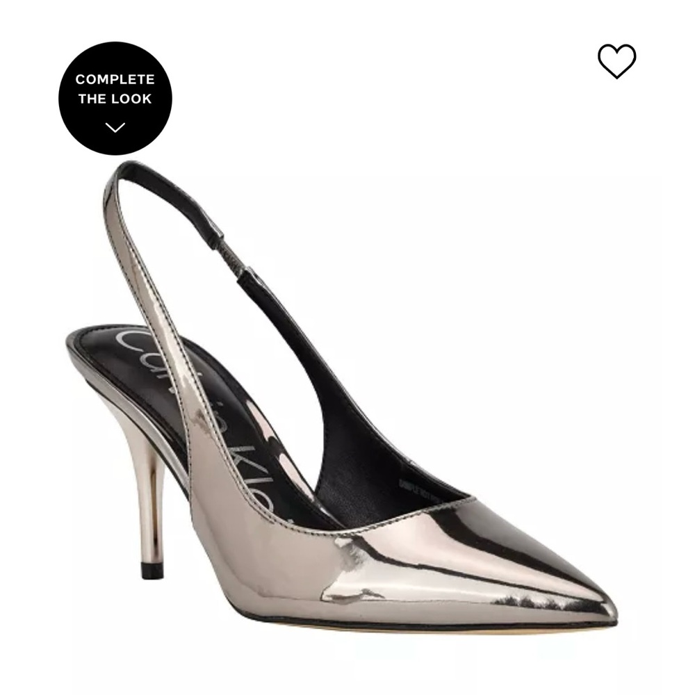 Calvin Klein Women’s Cinola strappy, pointy to  , stiletto heal dress pumps